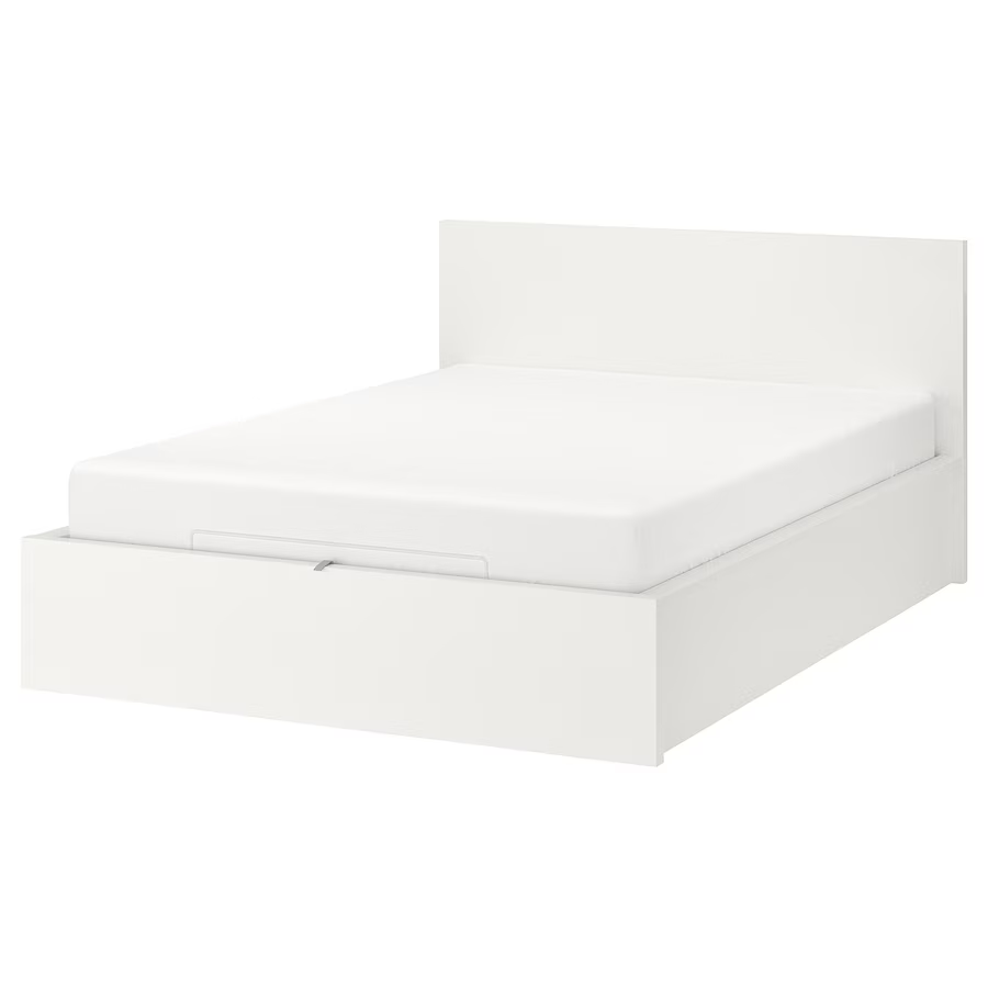 Dobbeltseng, MALM Ikea , b: 160 l: