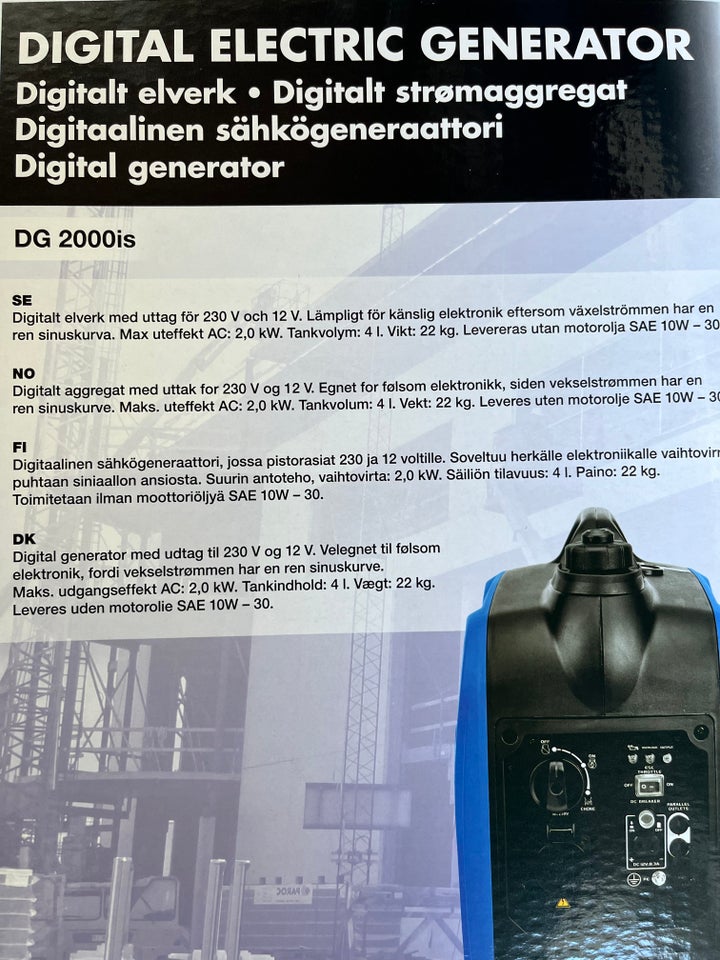 Generator  Biltema