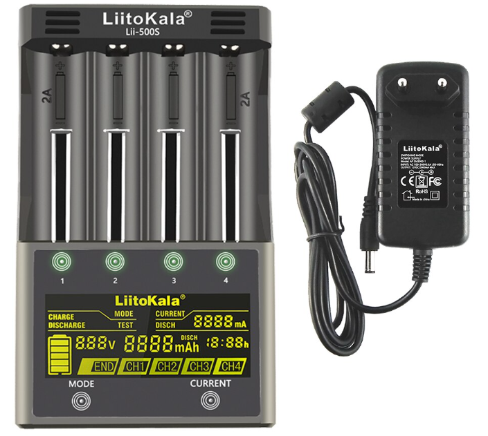 Batterioplader, NY! LiitoKala