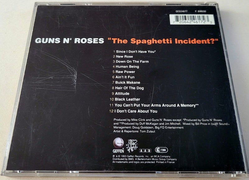 Guns N' Roses: The spaghetti