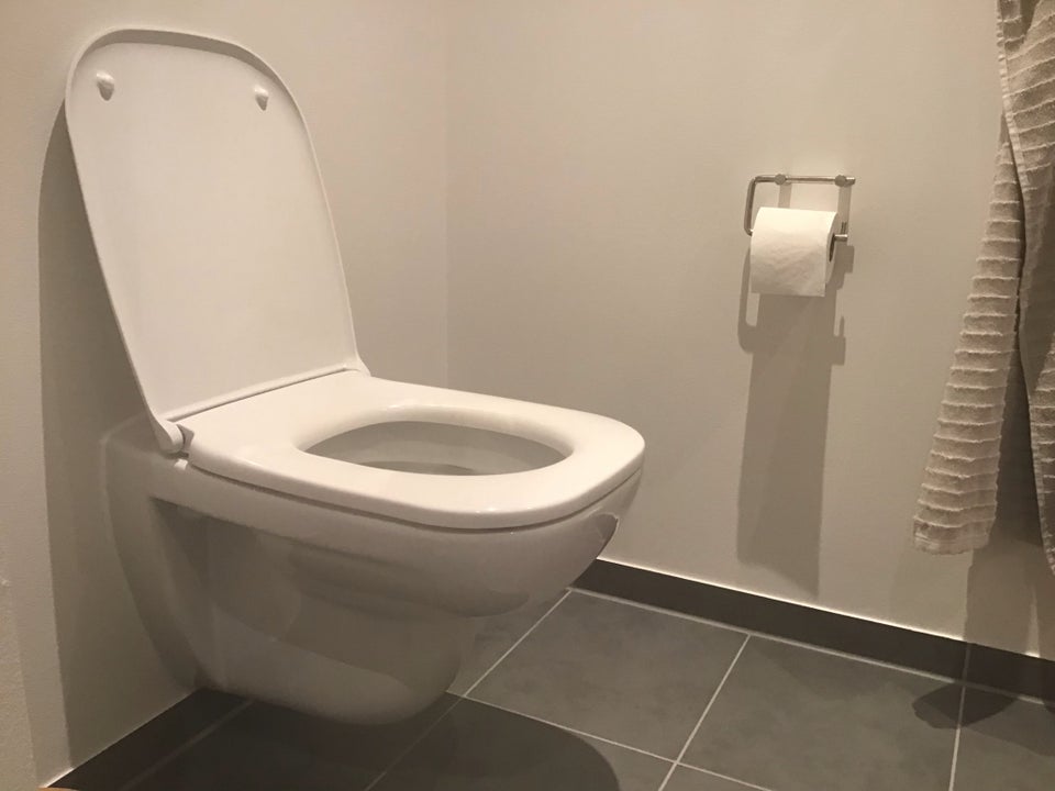 Toilet, Duravit, væghængt