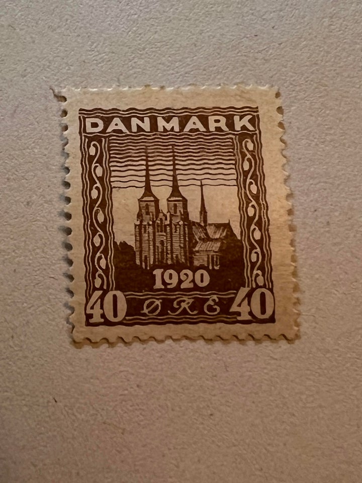 Danmark, postfrisk, AFA 114 1920