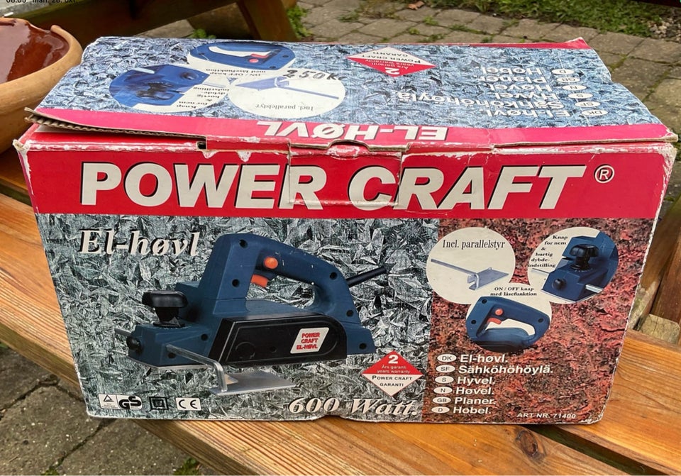 Elhøvl, Power Craft