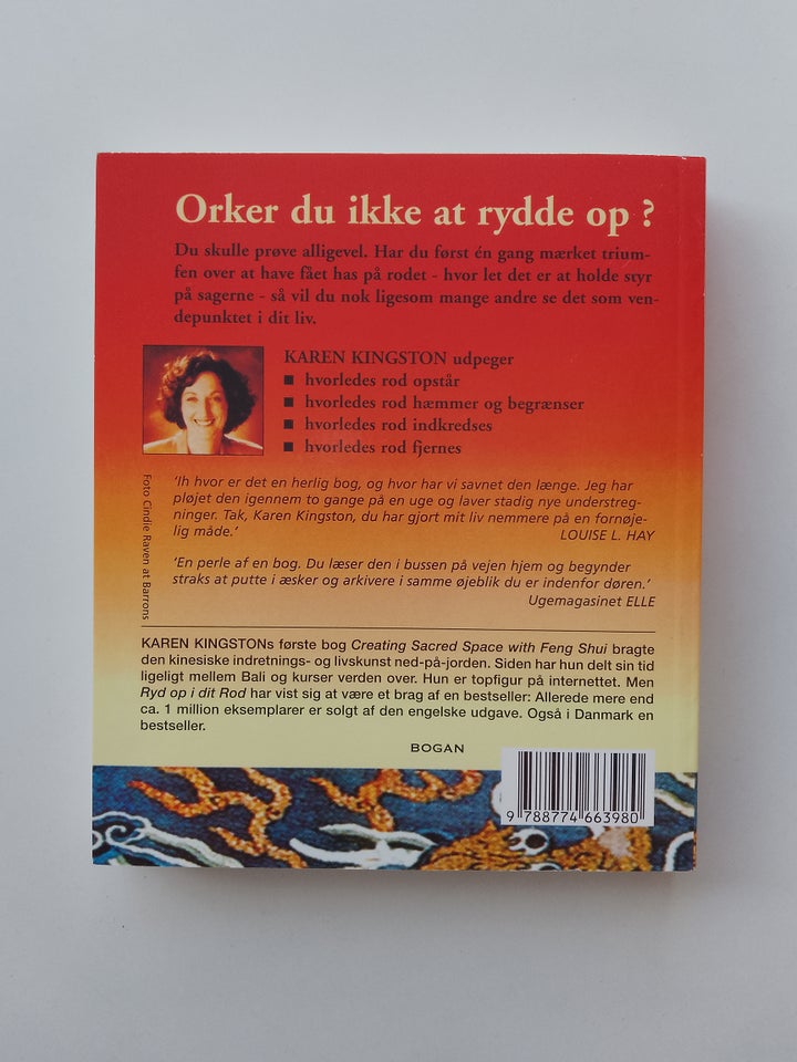 Ryd op i dit rod - med Feng Shui, Karen