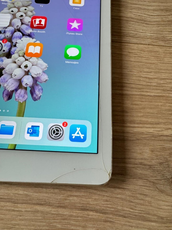 iPad Air, 16 GB, hvid