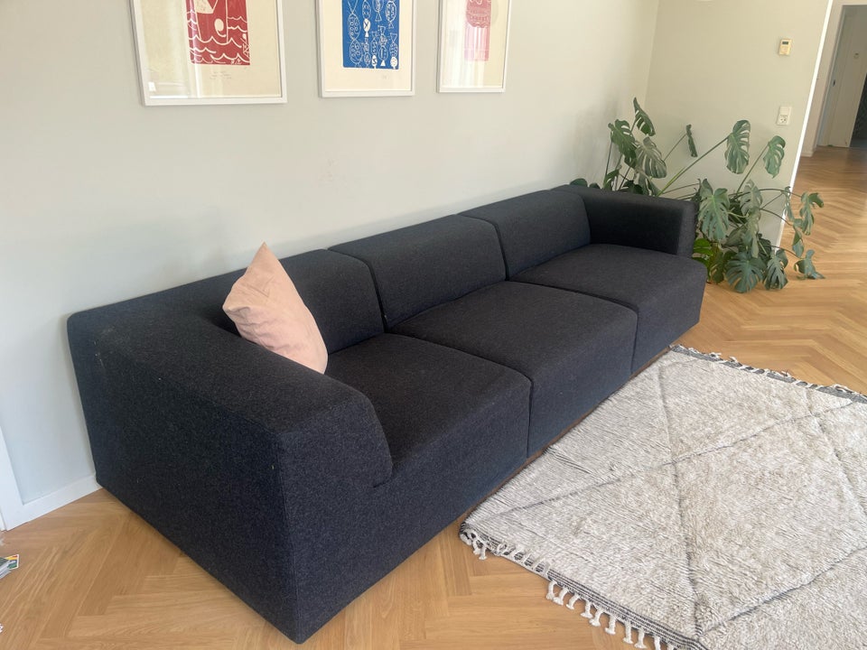 Sofa uld 4 pers