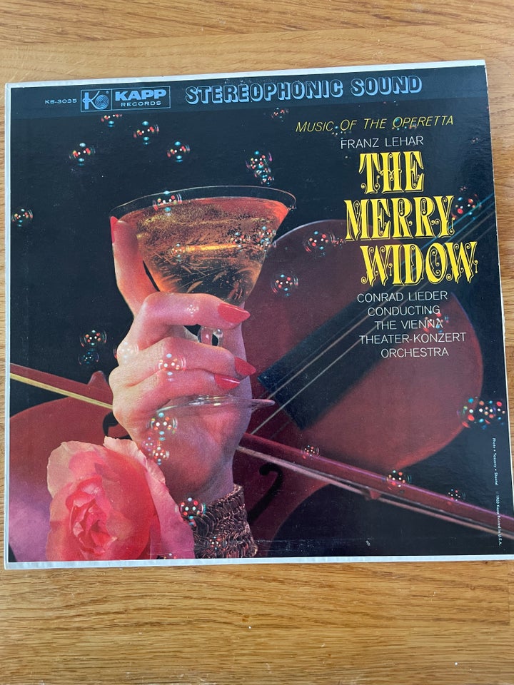 LP, Franz Lehar, The Merry Widow