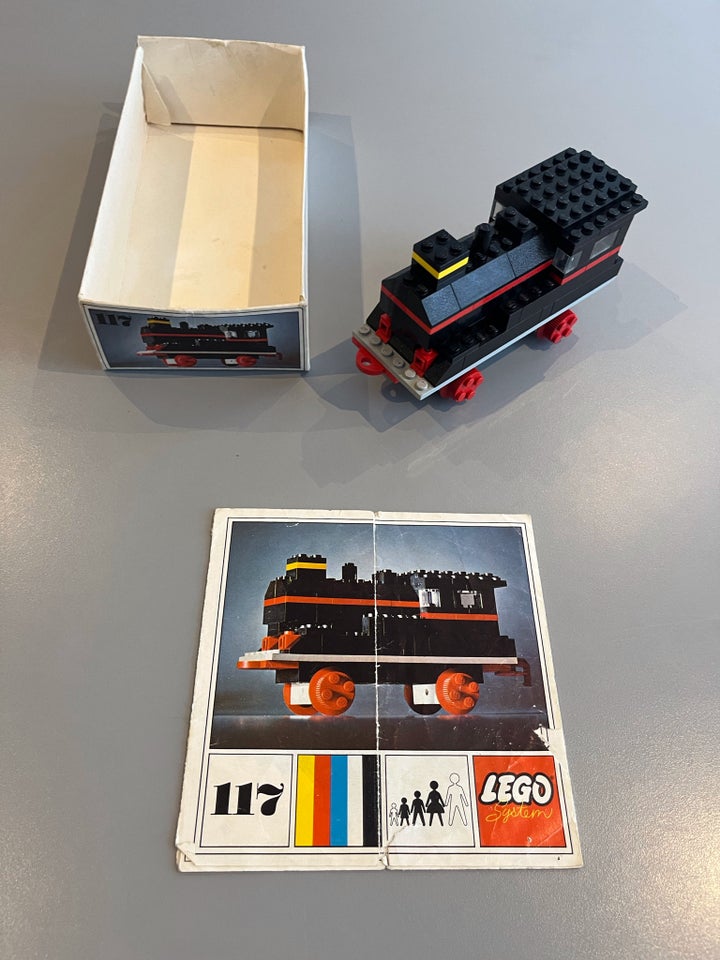 Lego Tog 117 KOMPLET MED