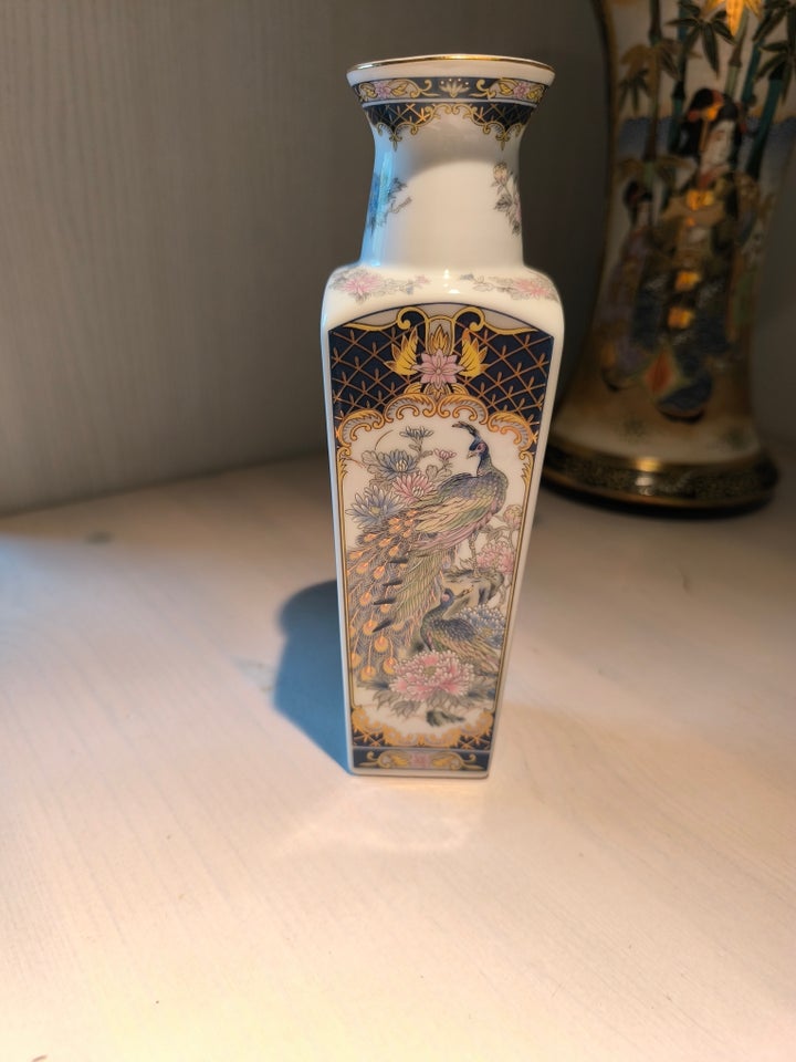 Porcelæn Fad og vase