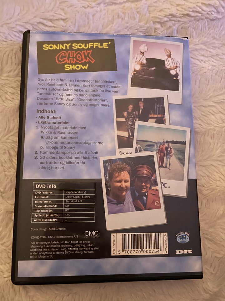 Sonny Souffle chok show, DVD,