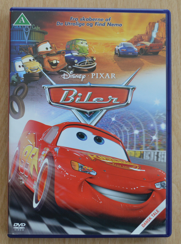 Biler instruktør Walt Disney DVD