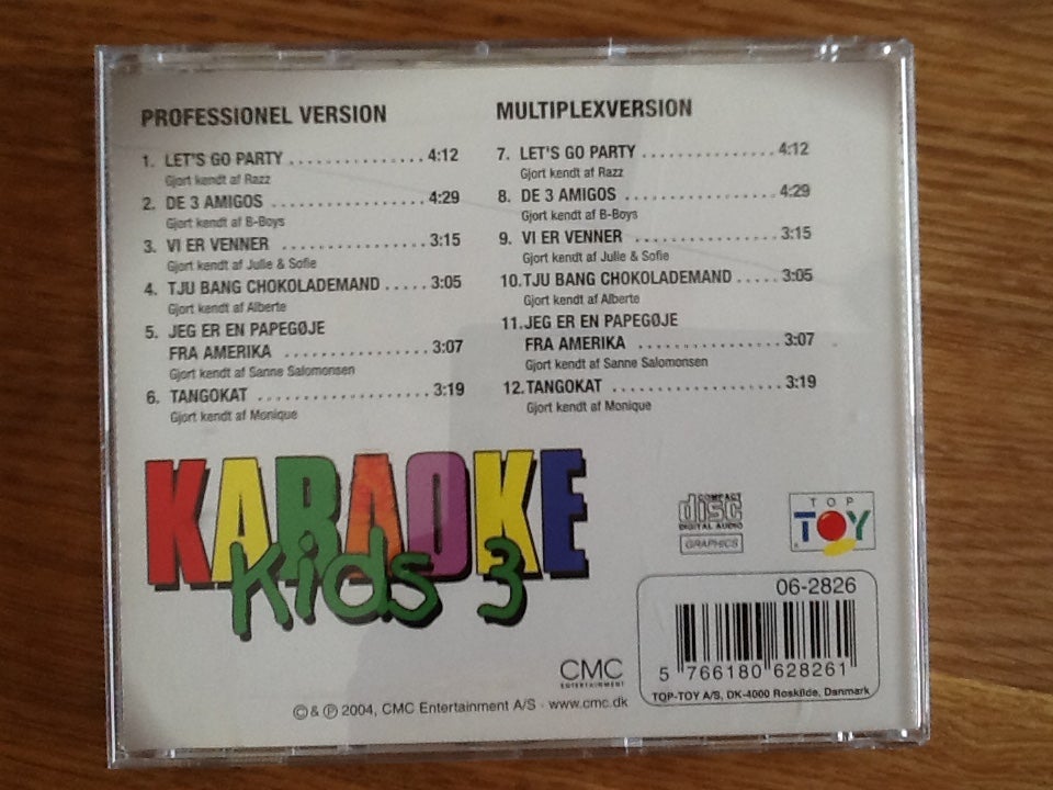 Karaoke CD: Karaoke Kids 3,