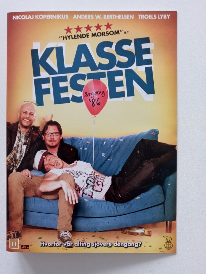 Klassefesten DVD komedie