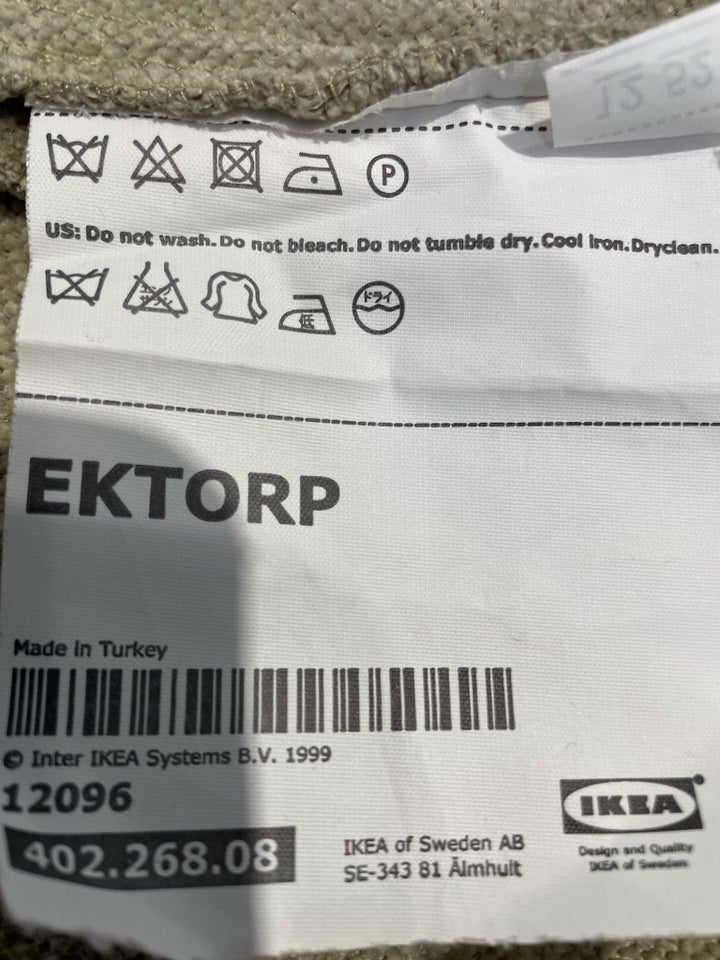 Tilbehør til sofa, Ikea ektorp