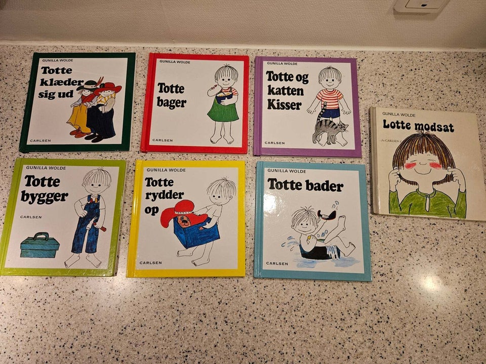 Totte og Lotte bøger  