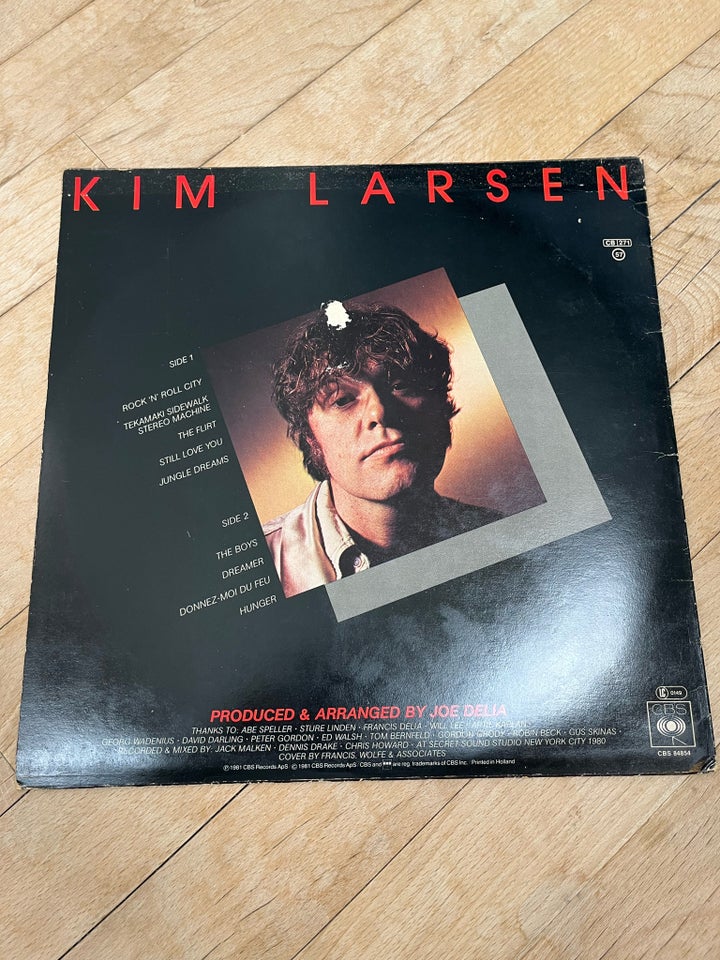 LP, Kim Larsen, Jungle Dreams