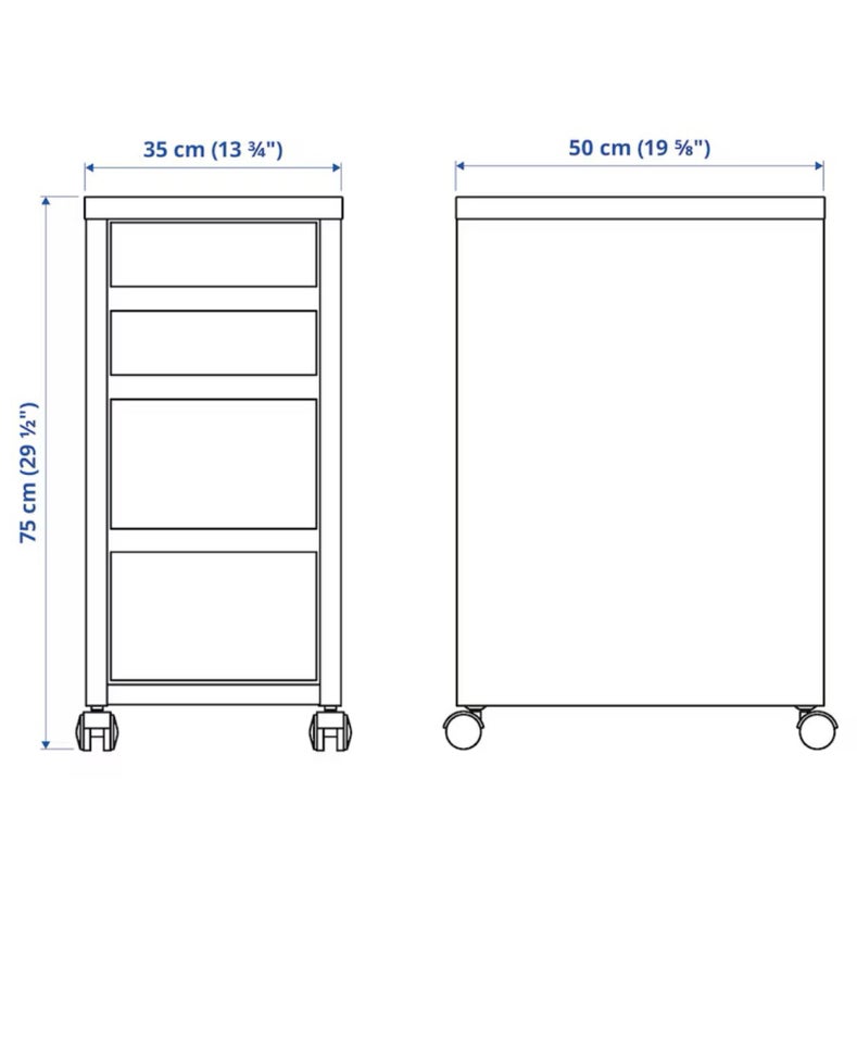 Skuffeelement, Ikea