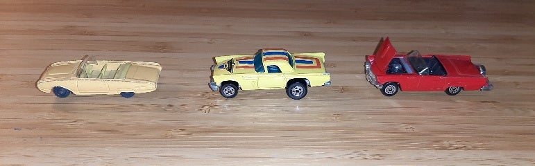 Modelbil Div Ford Thunderbird