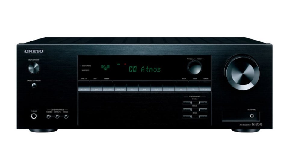 Receiver, Onkyo, TX-SR393