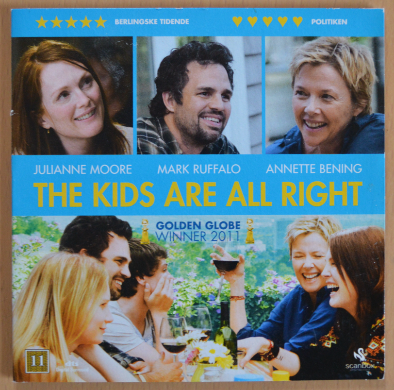 The kids are all right, DVD, drama