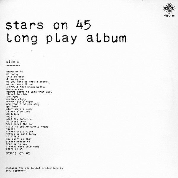 LP Various Artists  Stars on 45