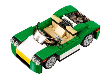 Lego Creator, Grøn cabriolet -