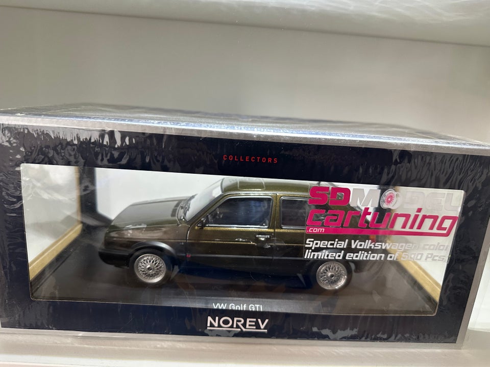 Modelbil, Norev Vw golf 2 gti, skala