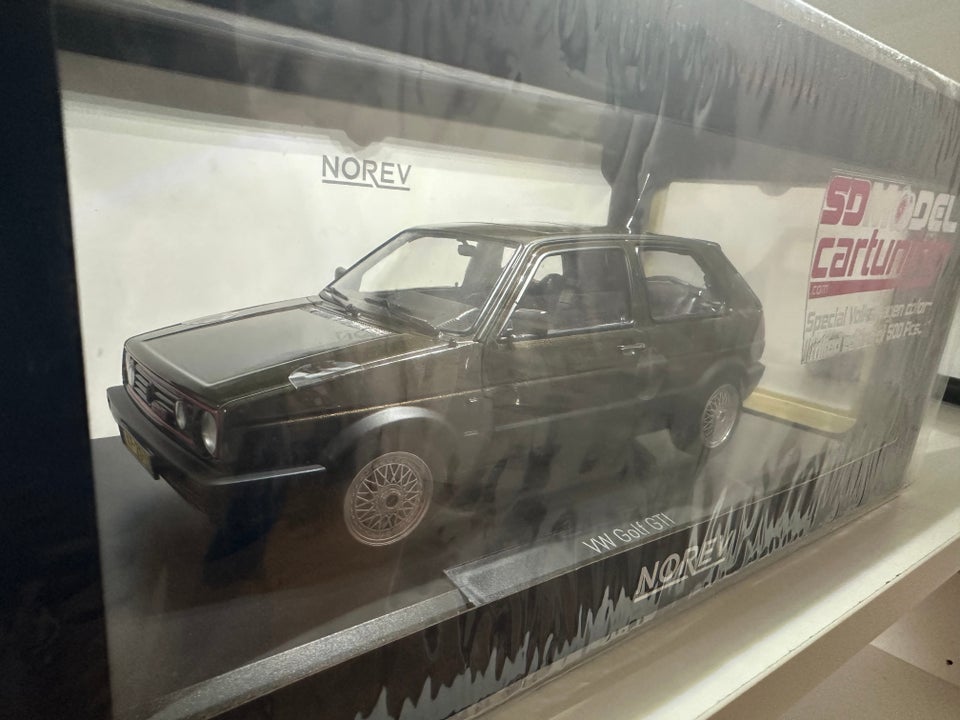 Modelbil, Norev Vw golf 2 gti, skala