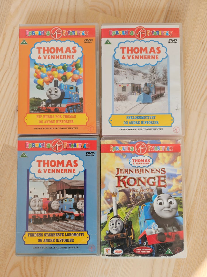 Thomas Tog dvd film, DVD,