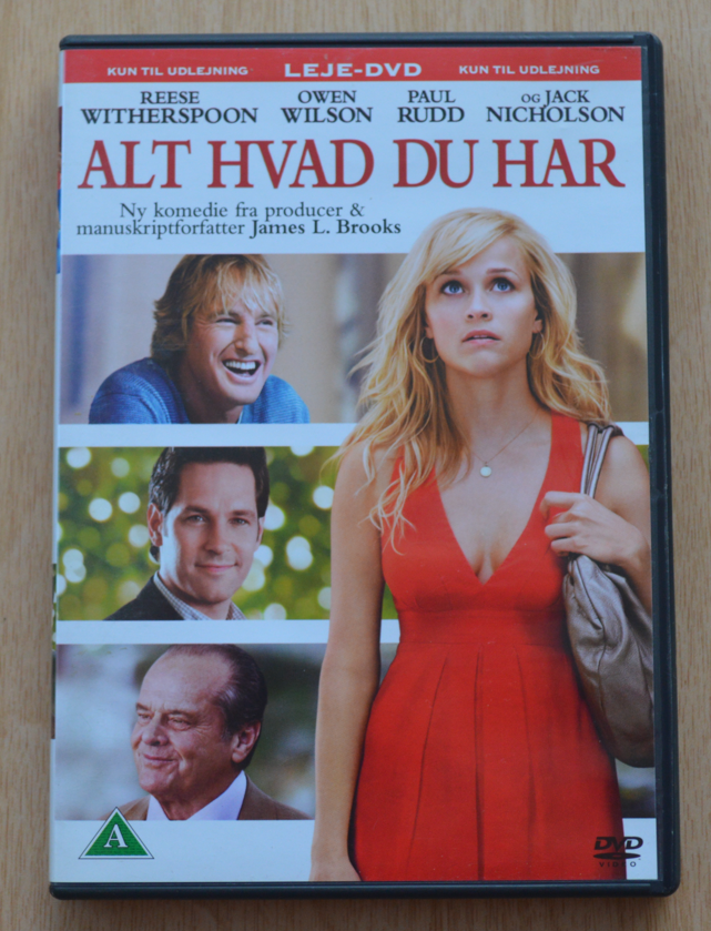 Alt Hvad Du Har, DVD, komedie