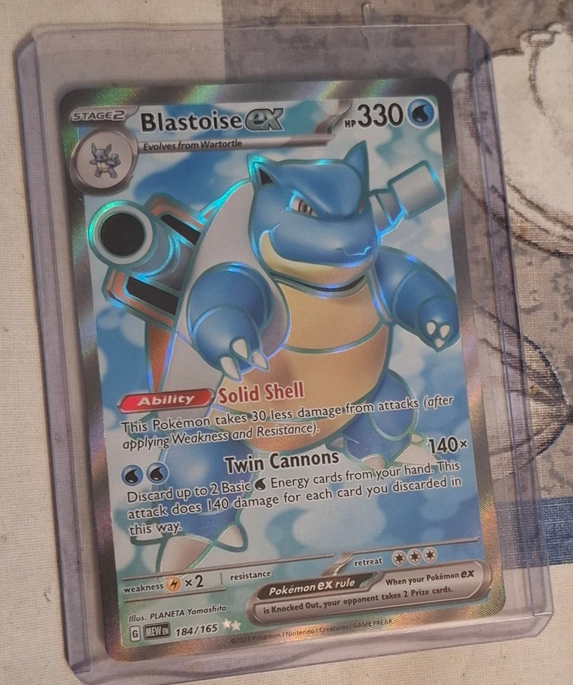 Samlekort, Pokemon 151 blastoise