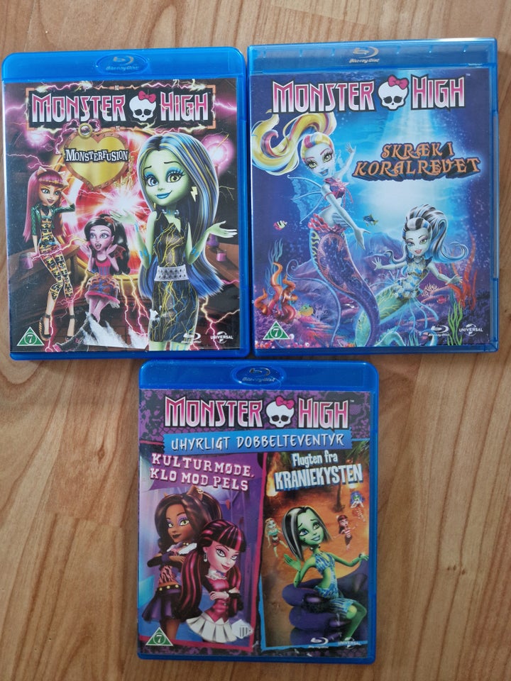 MONSTER HIGH, Blu-ray, animation