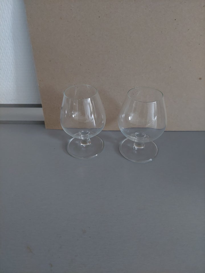 Glas, 2 Cognac glas