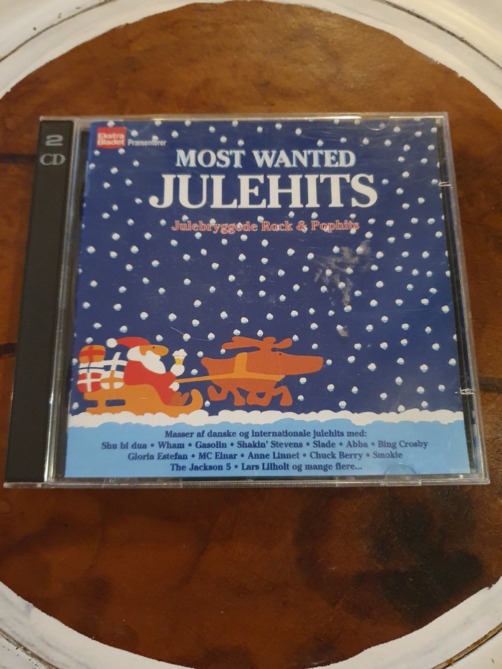 Div.: 2 cd most wanted julehits, pop