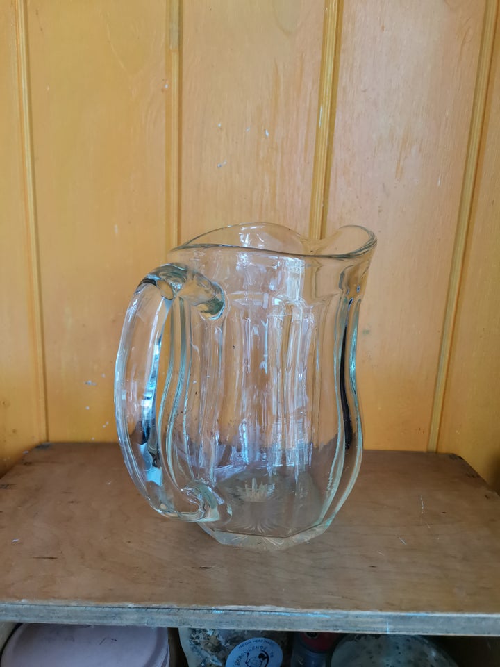 Glas Gammel glas kande 50s gammel