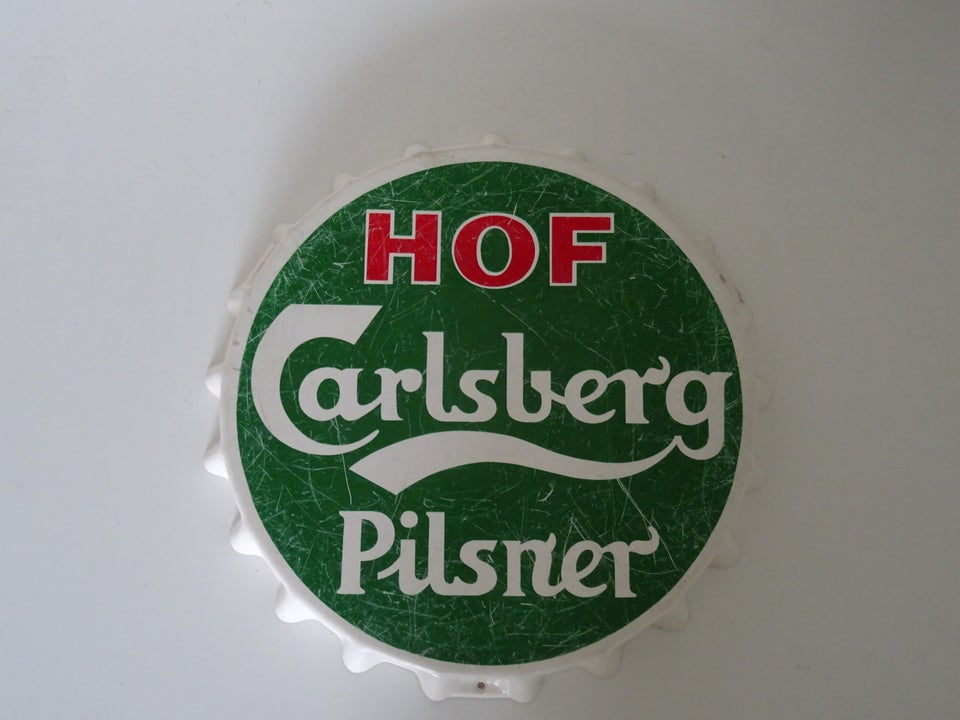 Skilte Carlsberg kapsel skilt