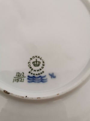Porcelæn Tallerken Royal