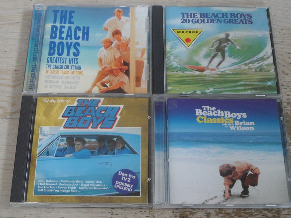 BEACH BOYS : 4 CD MED BEACH BOYS, rock