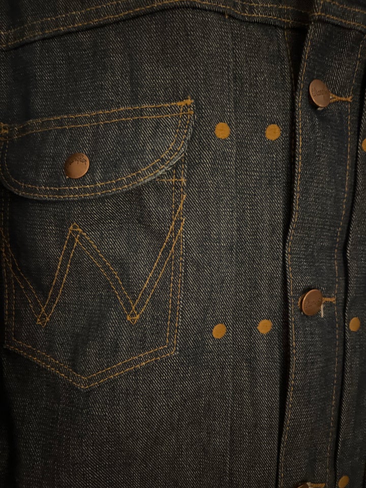 Cowboyjakke, str. L, Wrangler Blue