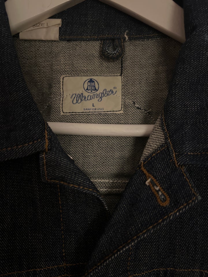 Cowboyjakke, str. L, Wrangler Blue