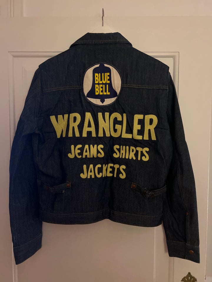 Cowboyjakke, str. L, Wrangler Blue