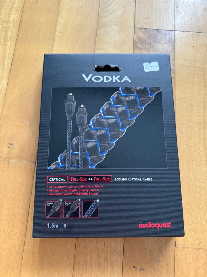 Optisk kabel Audioquest Vodka