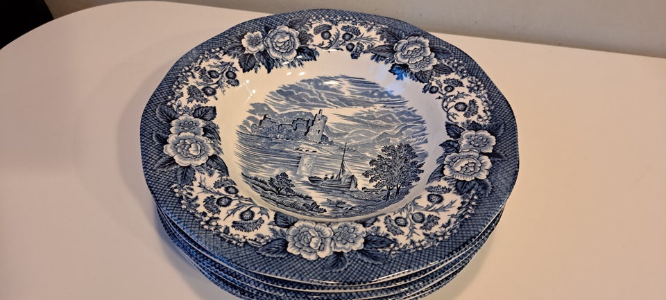 Porcelæn, Dybe tallerken,