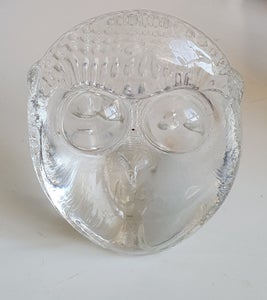 Glasfigur ugle