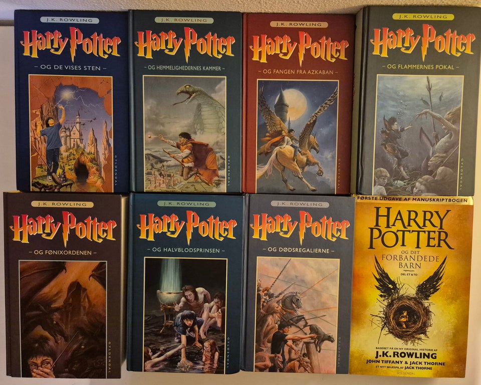 Harry Potter 1-8:, J. K. Rowling,