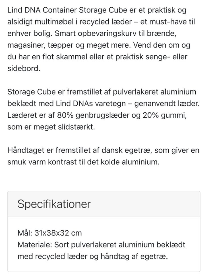 Magasinholder Lind DNA