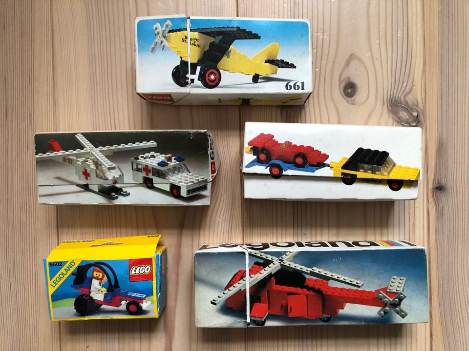 Lego City 650 - 653 - 661 - 691 - 6502