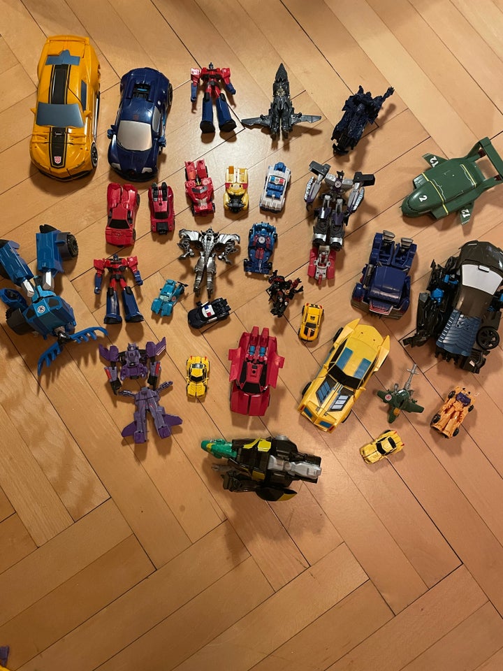 Transformers figurer/biler,