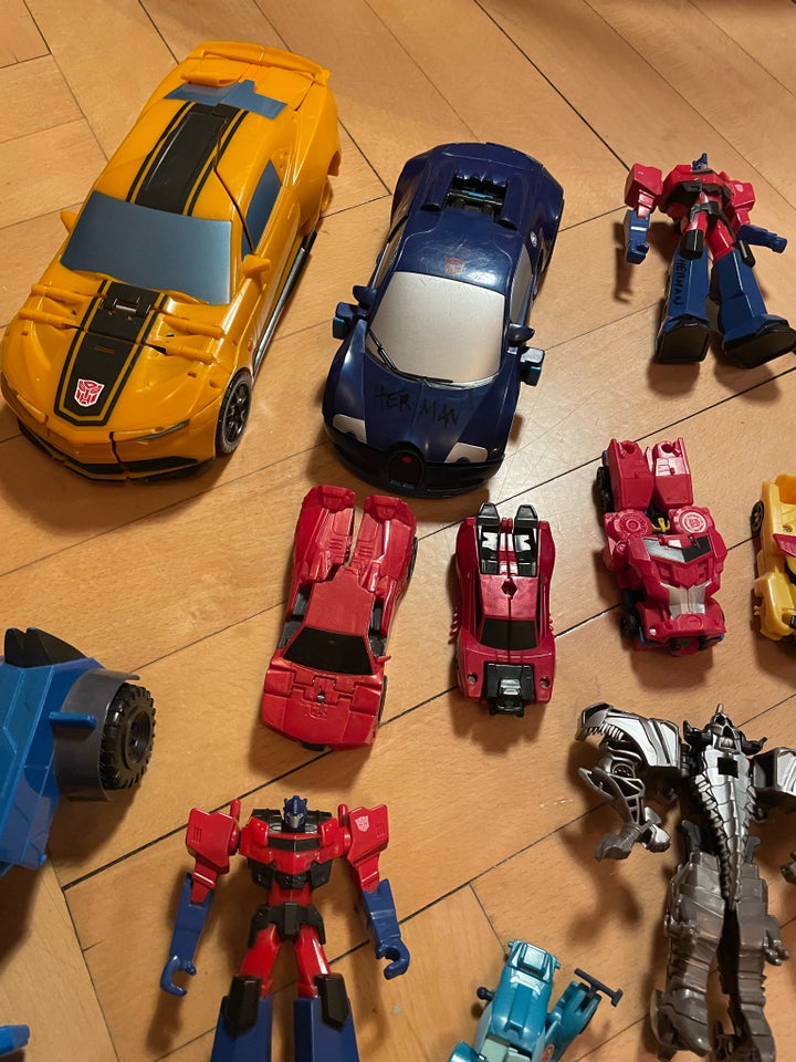 Transformers figurer/biler,