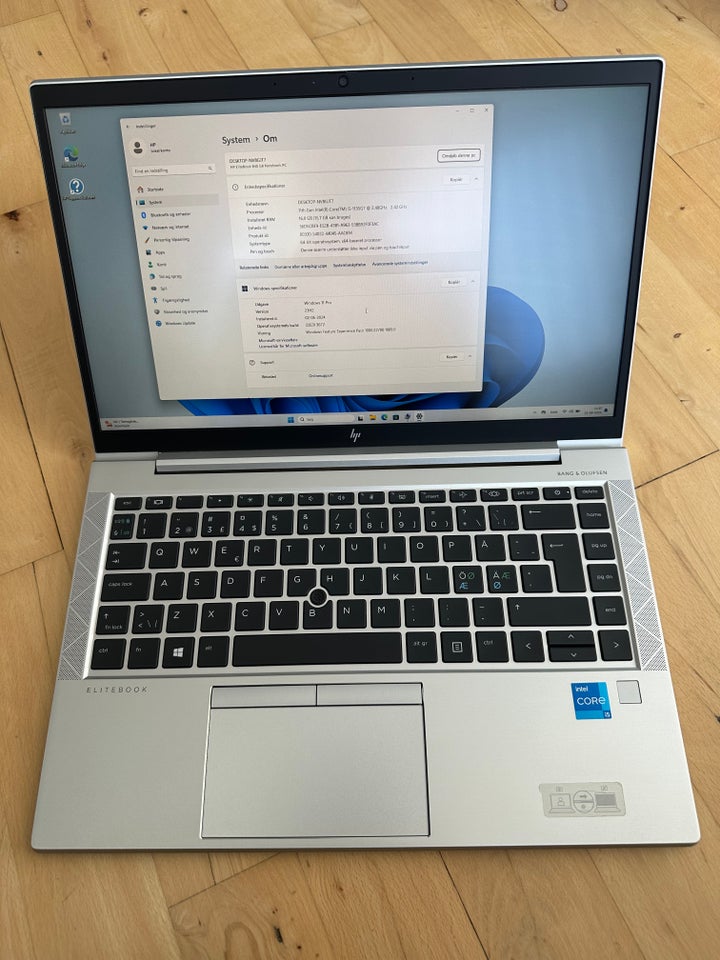 HP EliteBook 840 G8, 16 GB ram, 256 GB